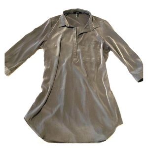 Super cute silky T-shirt dress.